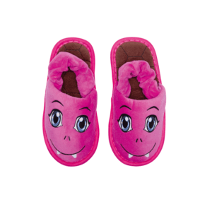 Baby Slipper „Monster pink“