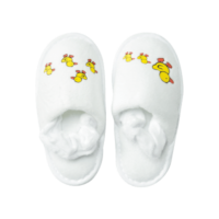 Baby-Velours Exclusive Closed Duckyfamily, weiß, 18cm