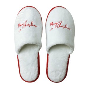 Eventslipper_Merry Christmas white