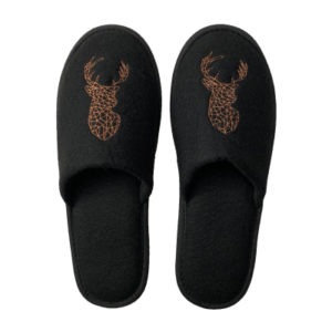 Eventslipper_Oh Deer black