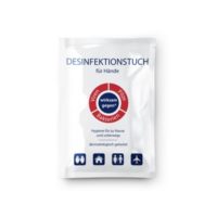 Desinfektionstuch-Sachet